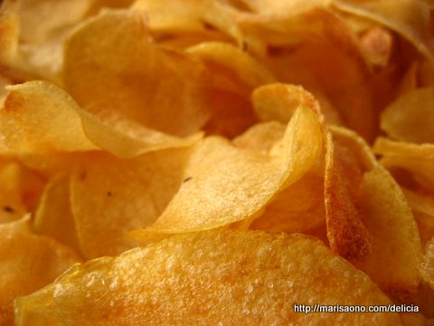 Receita do dia: Batata frita chips crocante